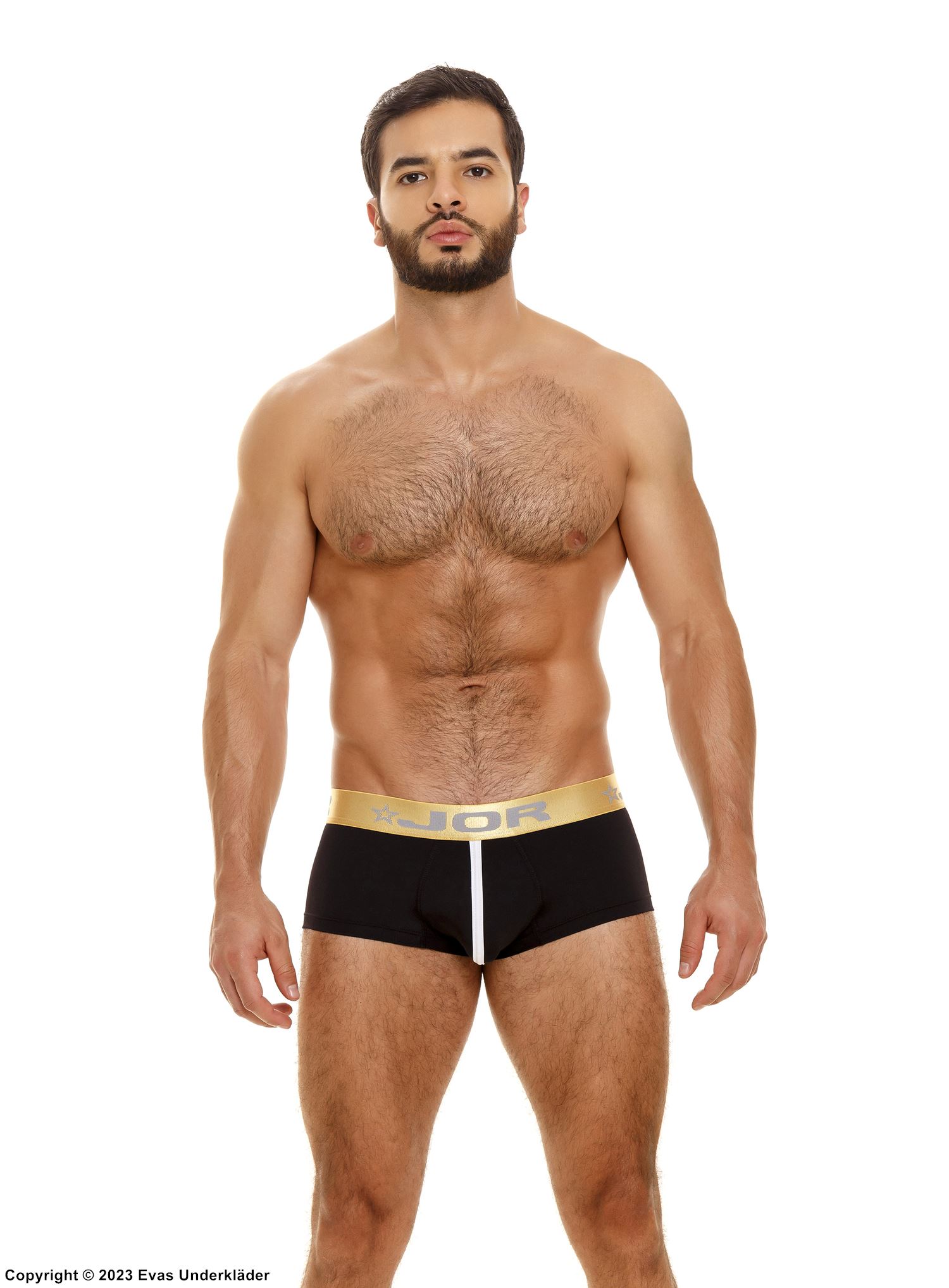 Men's boxer shorts, plain back, stars